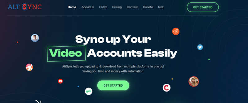 portfolio image of website