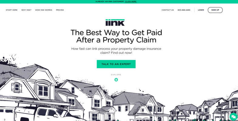 portfolio image of website