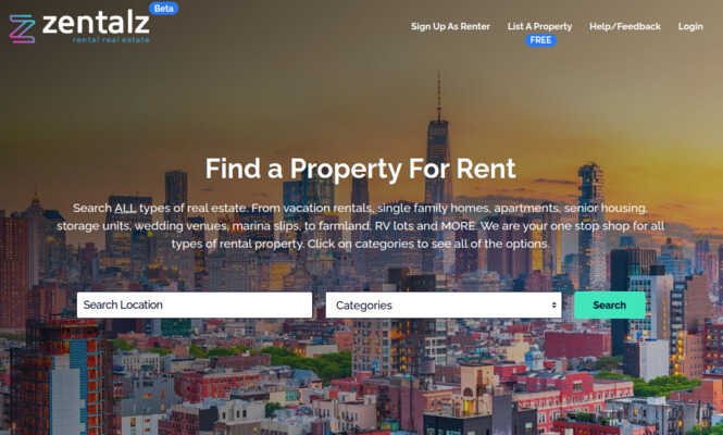portfolio image of website