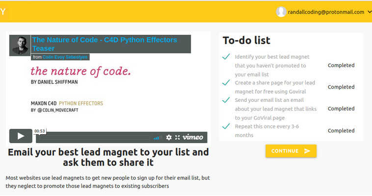 portfolio image of website